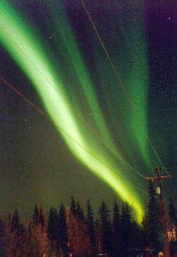 Image
                    of the Aurora Borealis or The Northern Lights.